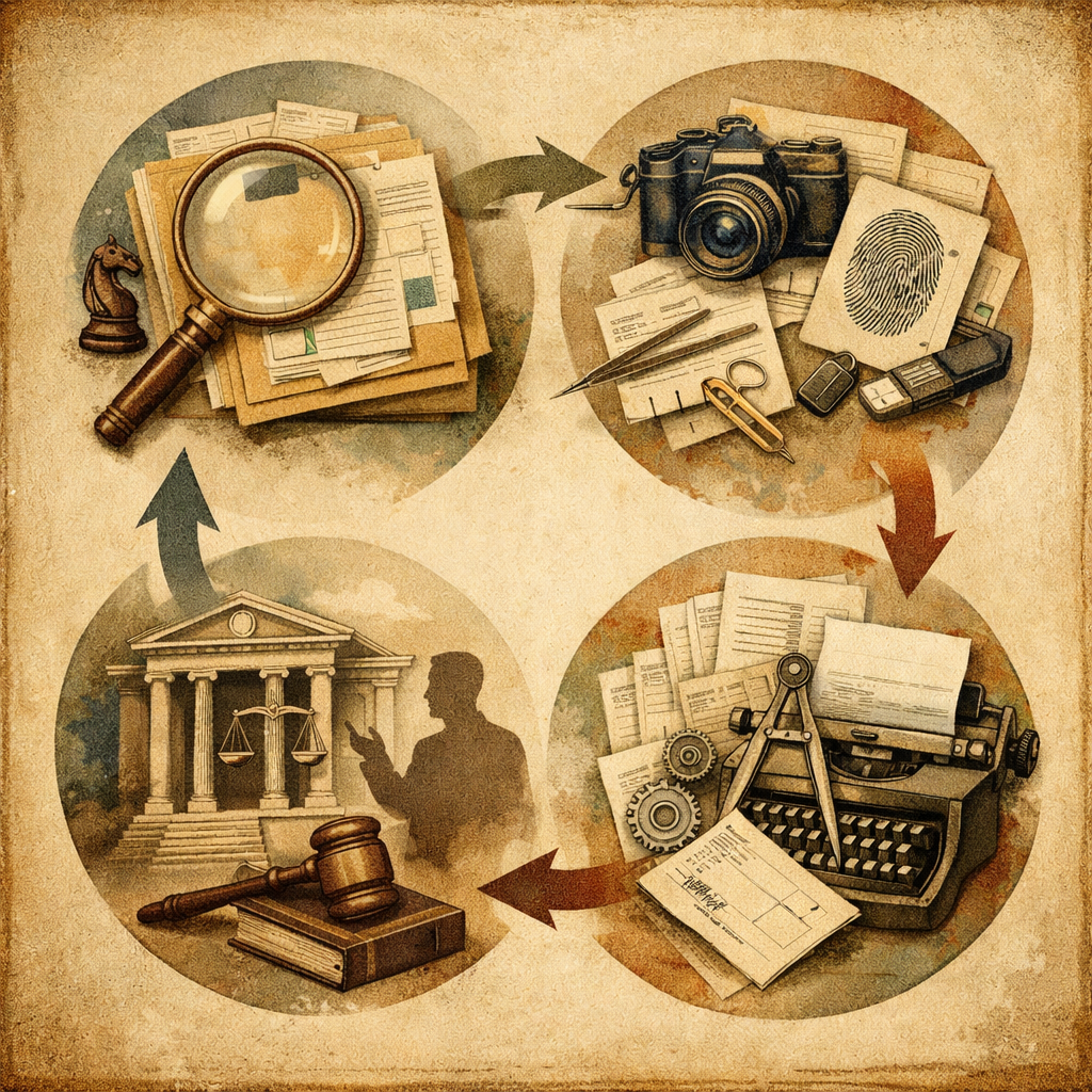 Proceso de metodología pericial